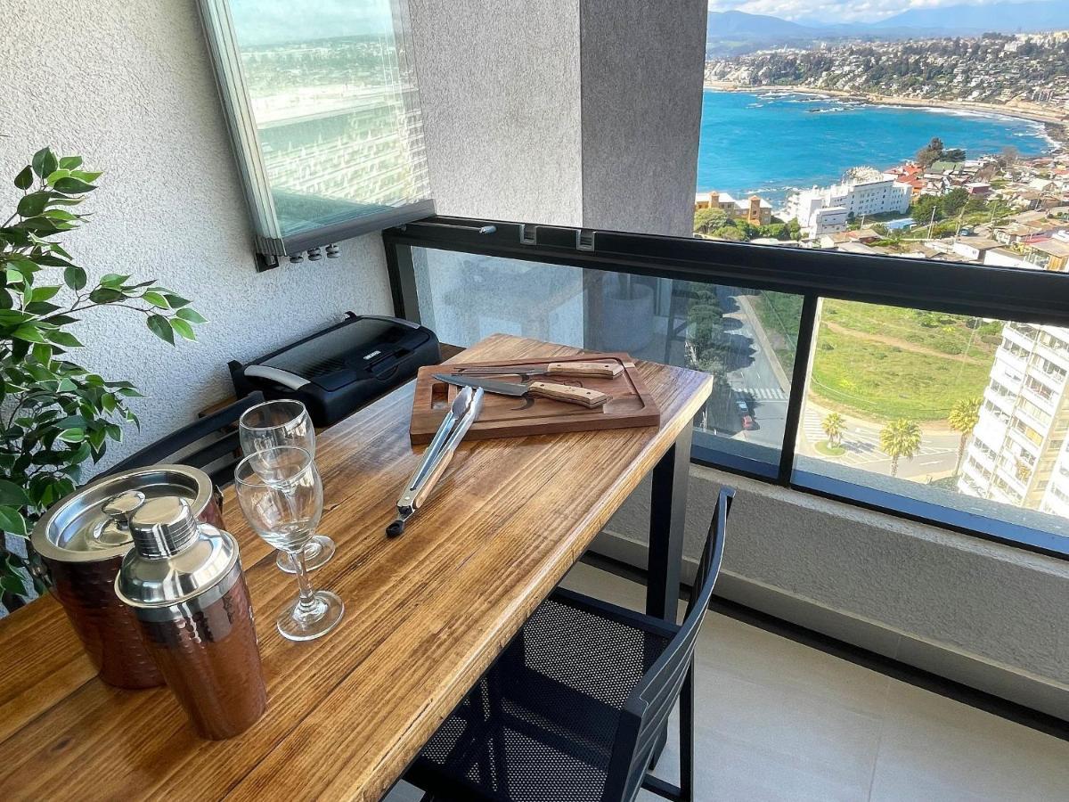 Moderno Y Hermoso Depto Con Vista A Higuerillas Apartamento Concón